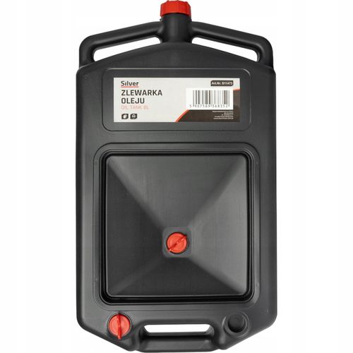 Zlewarka miska 8L do oleju pojemnik kanister warsztatowy Silver na Arena.pl