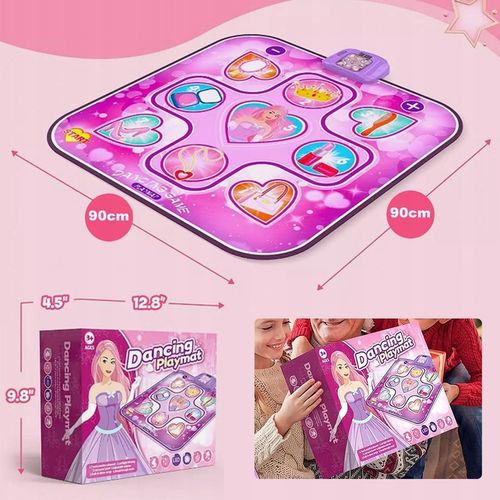 KSIĘŻNICZKA MATA INTERAKTYWY DO TAŃCA MUZYCZNEGO DLA DZIECI 6 TRYBÓW 90cm na Arena.pl