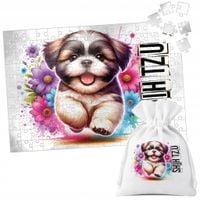 PUZZLE TRADYCYJNE - PIES PSY PIESEK RASA SHI TZU - 70 el