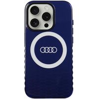 Audi IML Big Logo MagSafe Case iPhone 15 Pro 6.1" niebieski