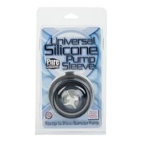 universal silicone pump sleeve grey
