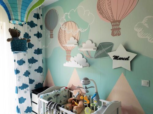 Półka Chmurka, DUŻA 50cm, model Venezia Prestige dla dzieci półki na Arena.pl