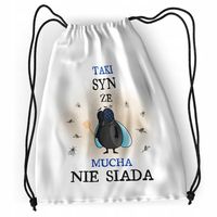 Plecak Dla Syna Sportowy Szkolny Worek Torba Z Nadrukiem Ze Zdjęciem