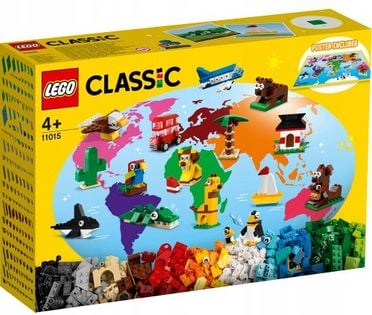 LEGO CLASSIC 11015 DOOKOŁA ŚWIATA