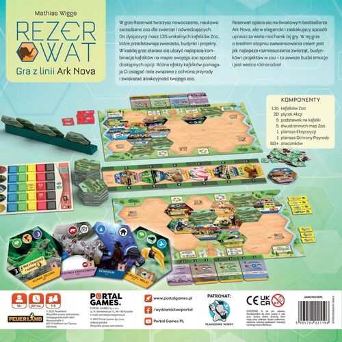 Gra planszowa Rezerwat Portal Games na Arena.pl