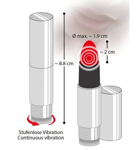 Dyskretny wibrator Szminka na Arena.pl