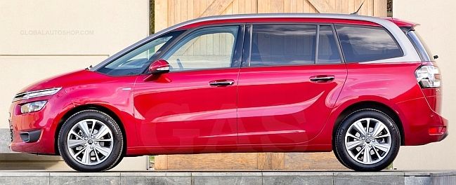 CITROEN C4 PICASSO - Listwy CHROM na drzwi boczne dekoracyjne chromowane zdjęcie 1