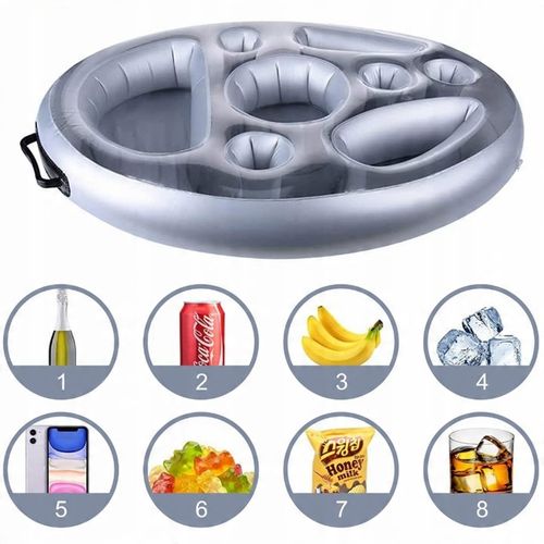 PŁYWAJĄCY STOLIK DO BASENU JACUZZI DMUCHANY BAREK NAPOJE DRINKI PRZEKĄSKI na Arena.pl