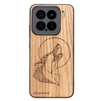 Drewniane Etui Bewood do Xiaomi 15  WILK DĄB