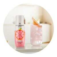 Zestaw Syrop koncentrat Soda Stream PINK GRAPEFRUIT 2x440ml + Torba GRATIS