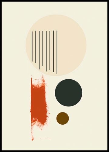 Plakat 64x90cm Symetryczna Struna na Arena.pl