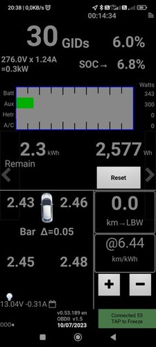 ELM327 BT PIC18F25K80 Bluetooth mini OBD2 TORQUE działa też z LeafSpy na Arena.pl