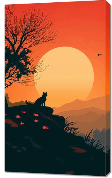 Obraz 60x100cm Kocie Wzgórze zdjęcie 1