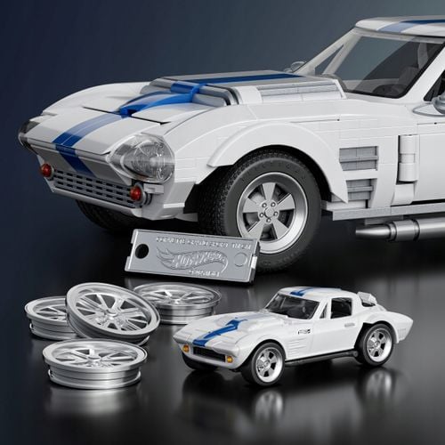 Mattel Brick Shop Klocki Hot Wheels Elite Series Corvette Grand Sport JGR31 na Arena.pl