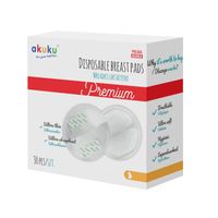 AKUKU Wkładki laktacyjne ultracienkie ultrachłonne (a0354) 1 op. - 30 szt