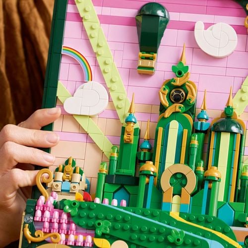 Klocki LEGO Wicked 75685 Obraz Emerald City na Arena.pl