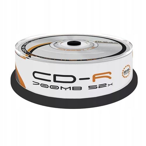 Płyta CD-R jednokr zapis 700 MB cake box 25szt x6 na Arena.pl