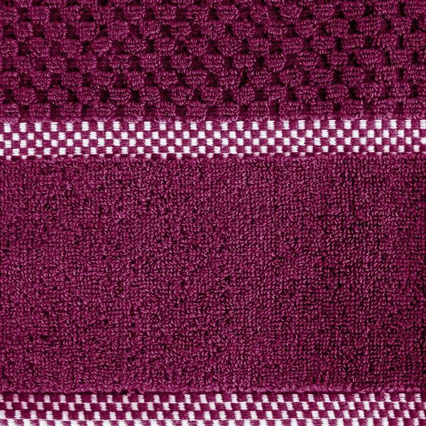 Ręcznik frotte CALEB8 50x90 amarantowy zdjęcie 3
