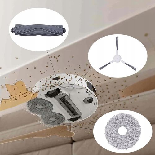 ZESTAW FILTRY SZCZOTKI WORKI DO XIAOMI X10+ X20+ S10+ DREAME S10 L10 ULTRA na Arena.pl