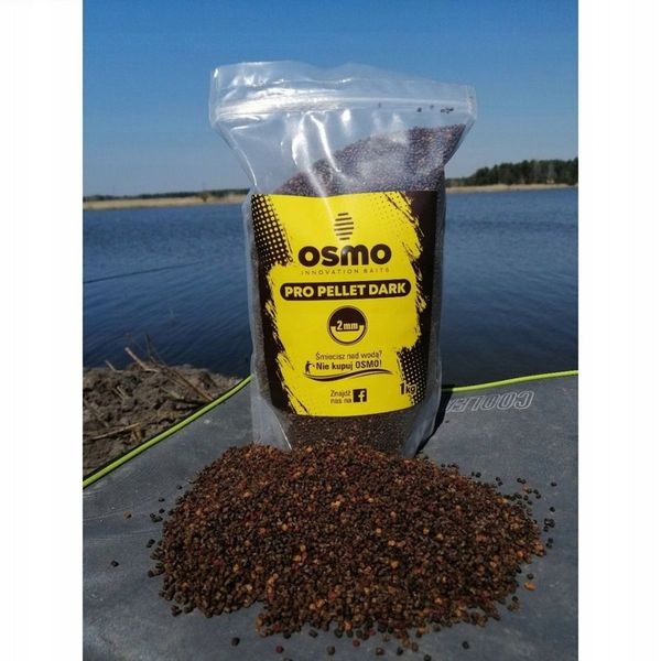 osmo pro method feeder dark pellet 2mm 1kg zanęta zdjęcie 14
