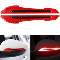 2 X NAKLEJKI FOLIA OCHRONNA NA LUSTERKA ODBLASKOWA