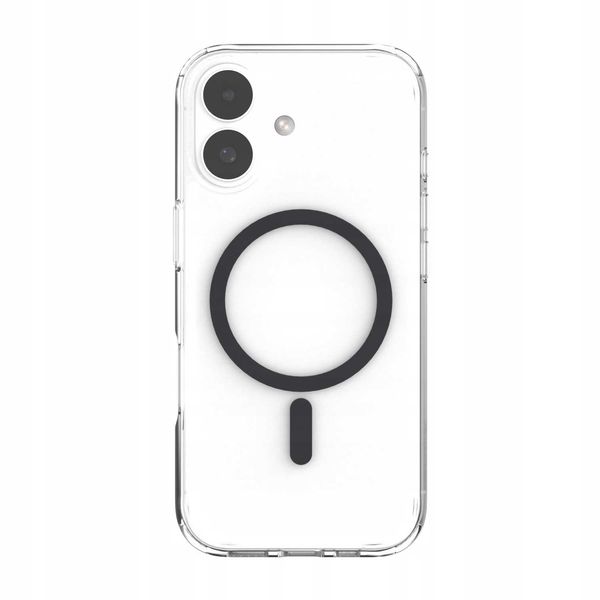 Spacecase Clear Mag Iphone 17 Black zdjęcie 10
