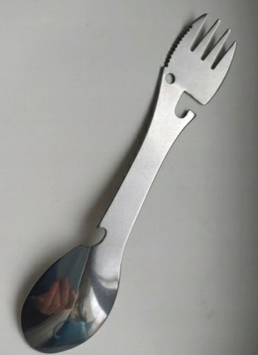 5 w 1 niezbędnik widelec łyżka wycieczka biwak edc na Arena.pl