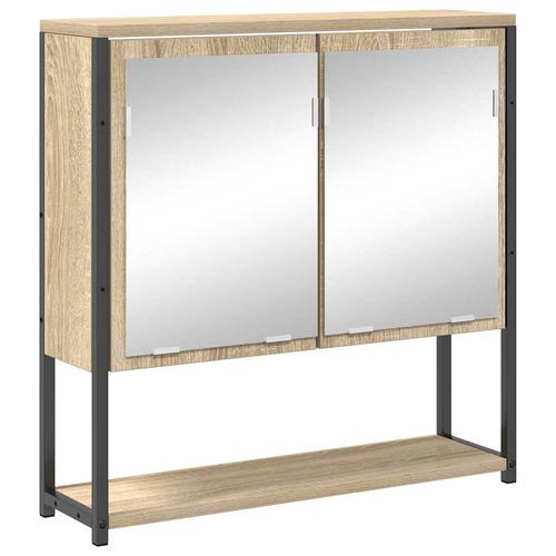 Zestaw mebli łazienkowych 3 pcs dąb sonoma 33 x 33 x 185.5 cm na Arena.pl