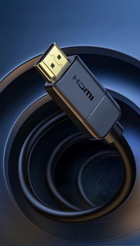 BASEUS KABEL PRZEWÓD HDMI 2.0 4K 60HZ 120HZ UHD 3D HDR HIGH SPEED 18GBPS 5M na Arena.pl