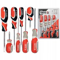 YATO UNIWERSALNY ZESTAW KOMPLET WKRĘTAKI ŚRUBOKRĘTY 8SZT SVCM YT-2670