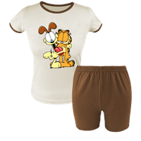 Krótka Piżama dziecięca Garfield i Przyjaciele