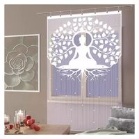 Firanka Drzewo Bodhi 100 x 165 cm 🔲 DomoweTekstylia | WN64DB 165