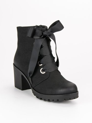 MODNE CZARNE BOTKI VINCEZA Rozmiar - 38 na Arena.pl