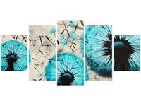 70CM 150CM ZEGAR 5 ELEM DMUCHAWCE BEŻOWYM TLE DRUK OBRAZ