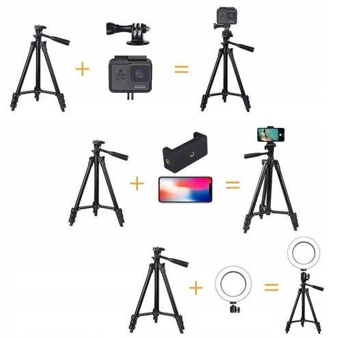 SUPER UCHWYT 4w1 STATYW TRIPOD DO TELEFONU APARATU na Arena.pl