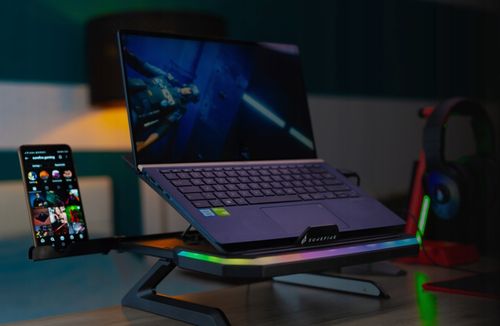 Podstawka do laptopa SureFire Portus X1 Foldable RGB na Arena.pl