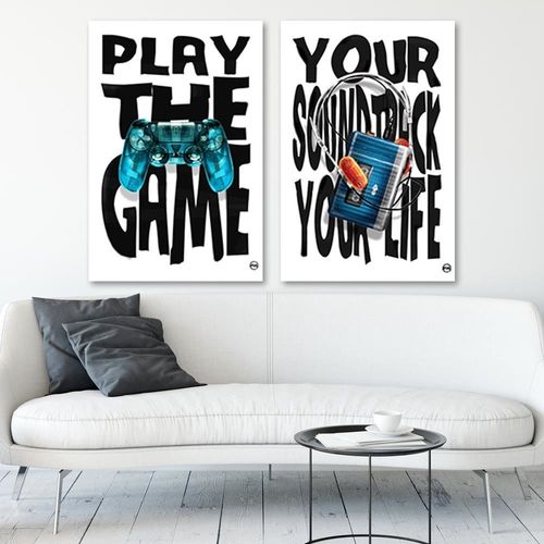 Obraz na płótnie - Canvas, Niebieski Pad 70x100 na Arena.pl