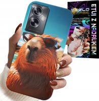 ETUI DO OPPO A79 5G - SŁODKA KAPIBARA, CAPIBARA CASE + FOLIA