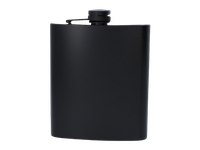 Piersiówka Czarna Stal Nierdzewna ok. 540 ml 18 OZ Jednolity Kolor Gentelo