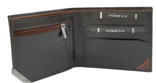 portfel męski z okuciem rovicky na Arena.pl