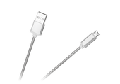 ML0801W Kabel USB - microUSB M-Life bialy