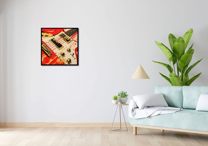 Plakat 60x60cm Przed Graniem zdjęcie 4