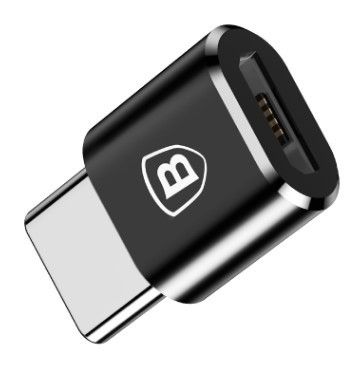 Adapter Baseus Micro USB do USB Type-C - czarny na Arena.pl