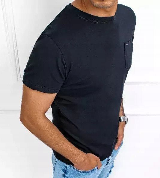 T-shirt męski bluzka koszulka basic męska flaga M zdjęcie 2