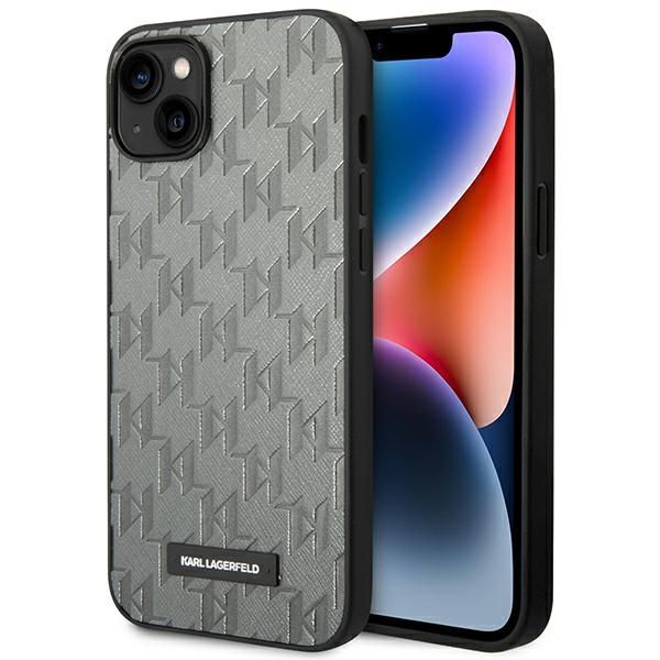 Etui Karl Lagerfeld do iPhone 15 Plus, iPhone 14 Plus, Szary zdjęcie 1