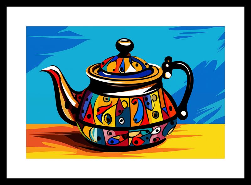 Plakat 30x20cm Może Herbatki? zdjęcie 3