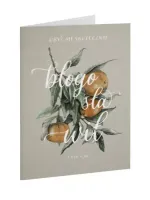 Kartka Składana - Obyś Mi Skutecznie Błogosławił