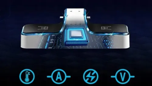 Ładowarka PS5 do Padów DualSense Stacja Dokująca Kontrolerów PODŚWIETLANA na Arena.pl