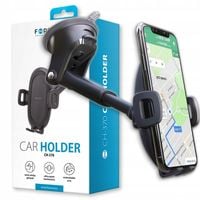 uchwyt samochodowy holder na telefon szybę kokpit regulowana długość obrót