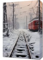 Obraz 40x60cm Podróż po Torach